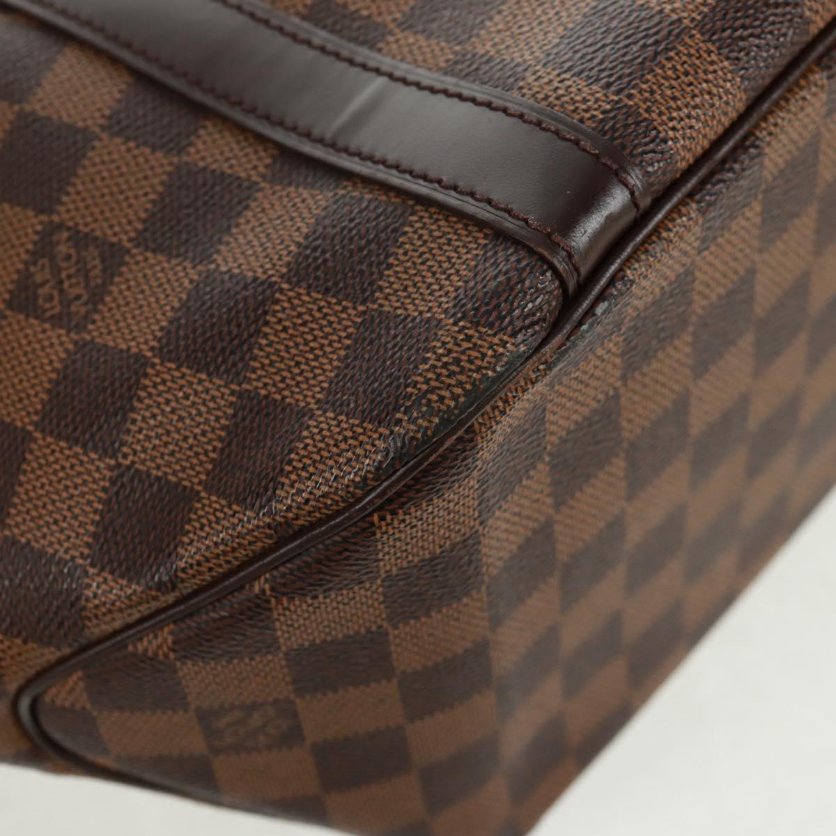 LOUIS VUITTON Damier Ebene Sac Shopping Tote Bag SPO LV Auth 164404V