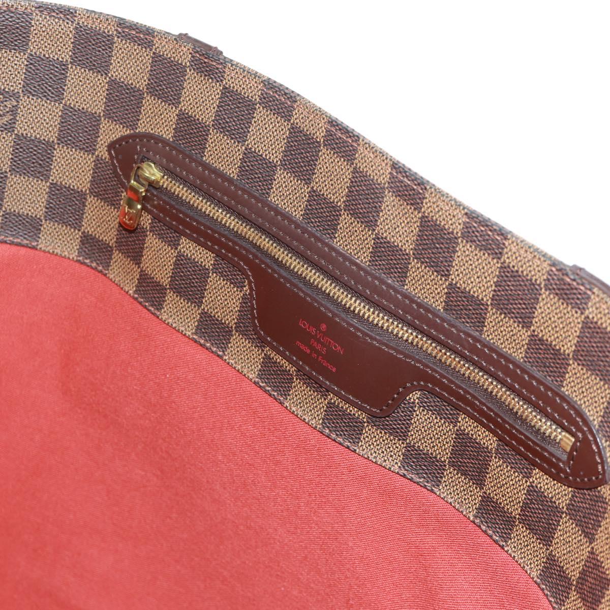 LOUIS VUITTON Damier Ebene Sac Shopping Tote Bag SPO LV Auth 164404V