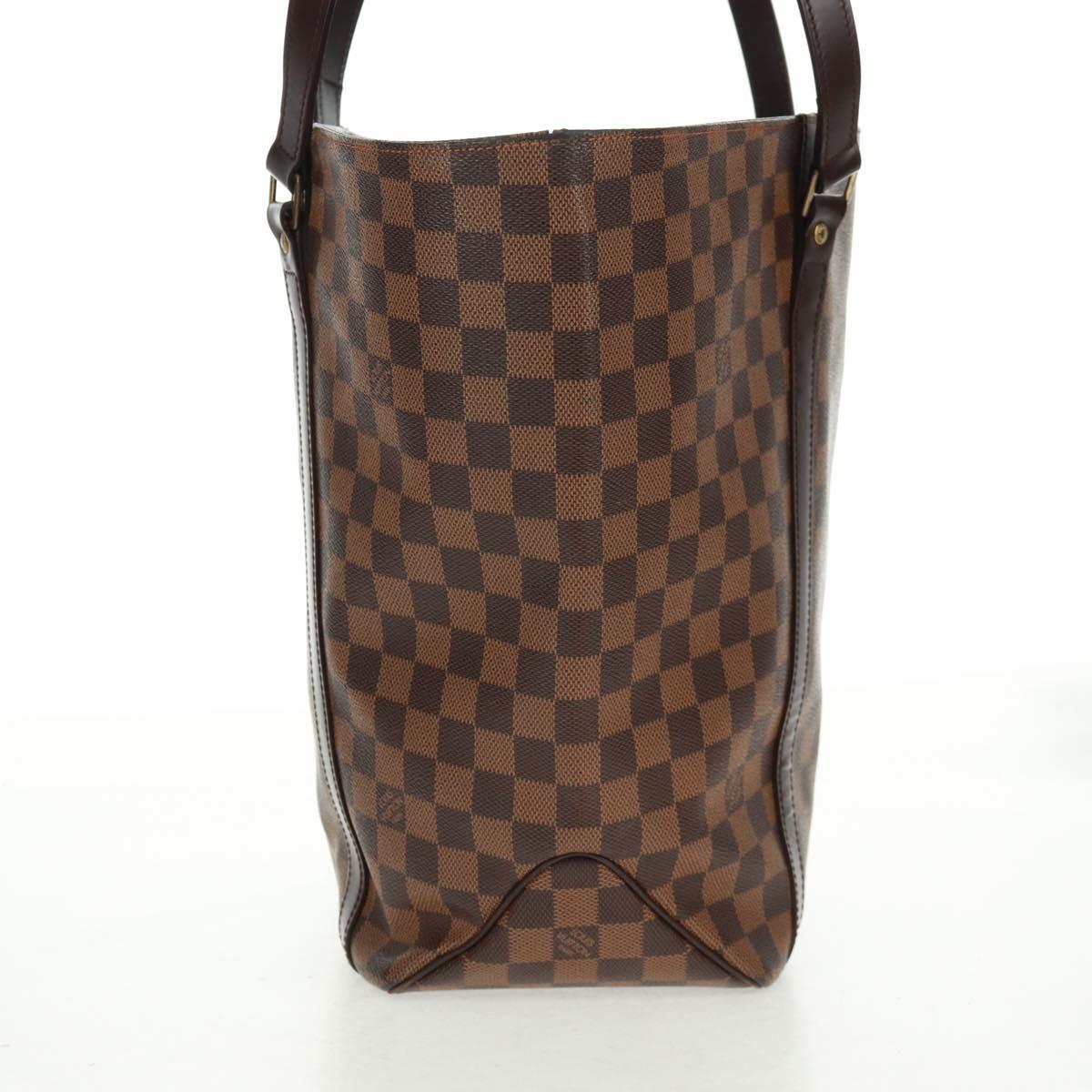 LOUIS VUITTON Damier Ebene Sac Shopping Tote Bag SPO LV Auth 164404V