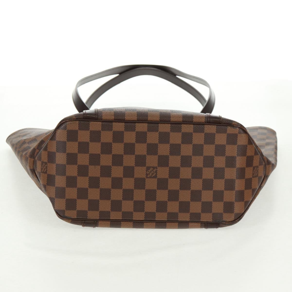 LOUIS VUITTON Damier Ebene Sac Shopping Tote Bag SPO LV Auth 164404V