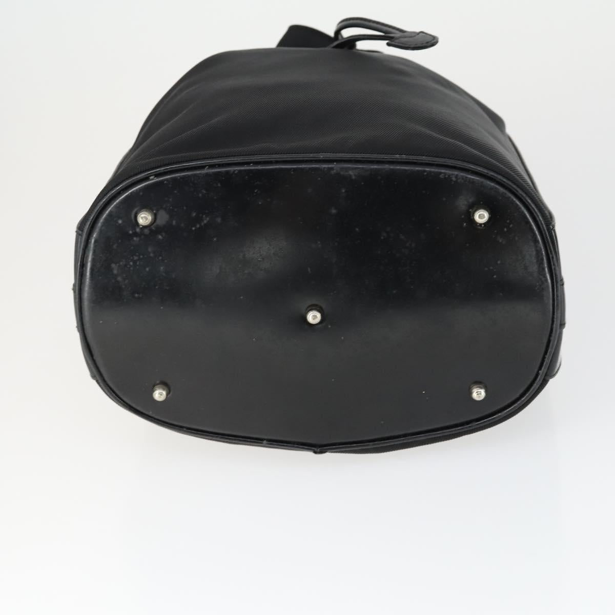 GUCCI Hand Bag Nylon 2 Set Black Auth 164420
