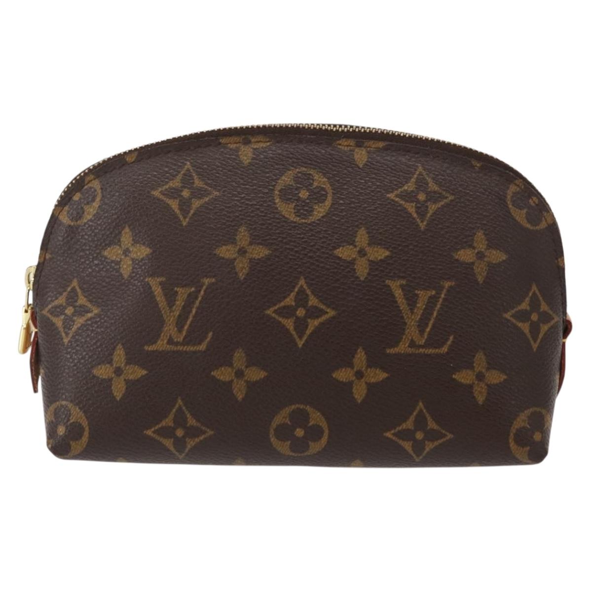 LOUIS VUITTON Monogram Pochette Cosmetic PM Pouch M43998 LV Auth 164540