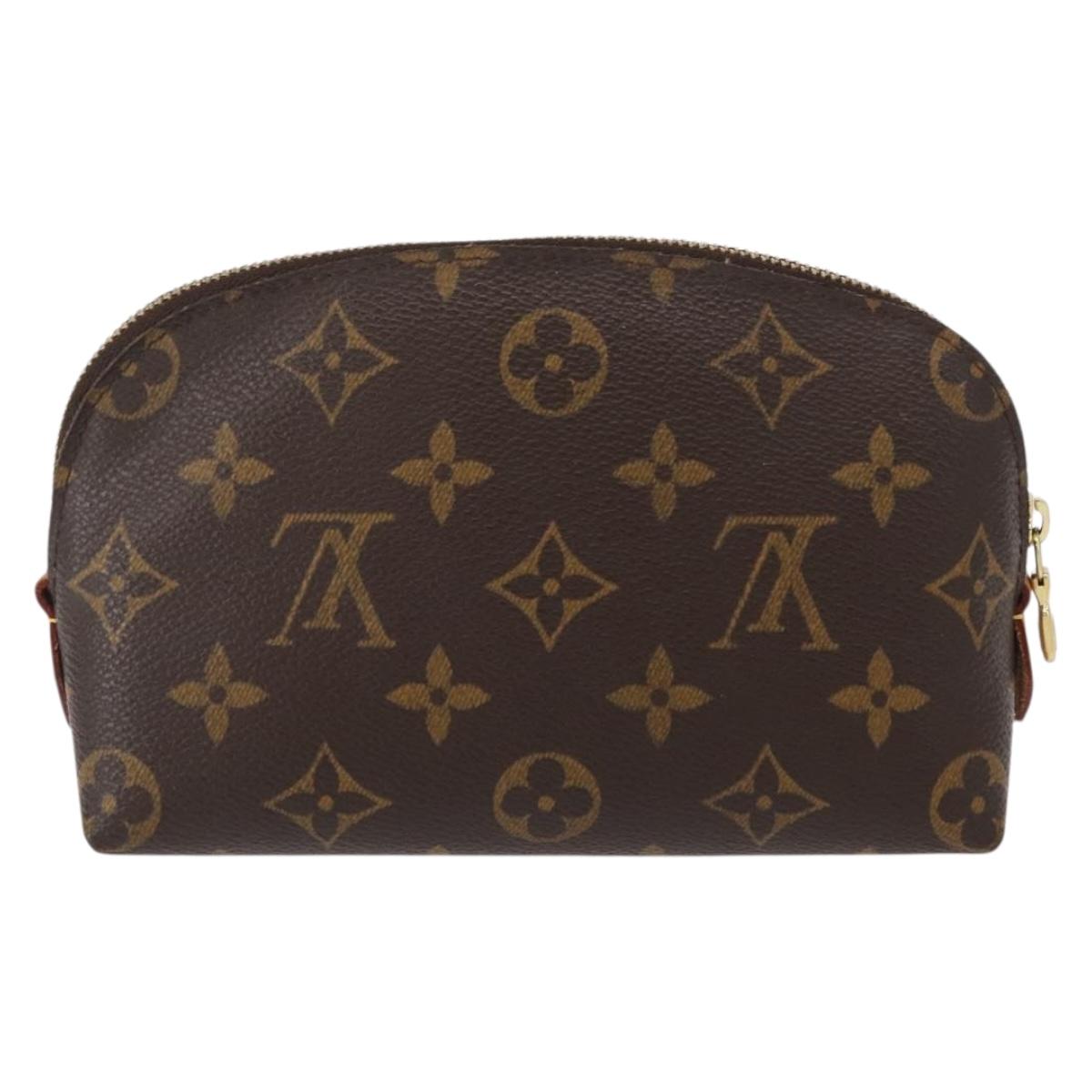 LOUIS VUITTON Monogram Pochette Cosmetic PM Pouch M43998 LV Auth 164540