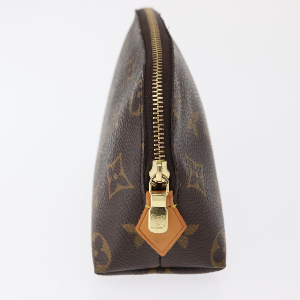 LOUIS VUITTON Monogram Pochette Cosmetic PM Pouch M43998 LV Auth 164540