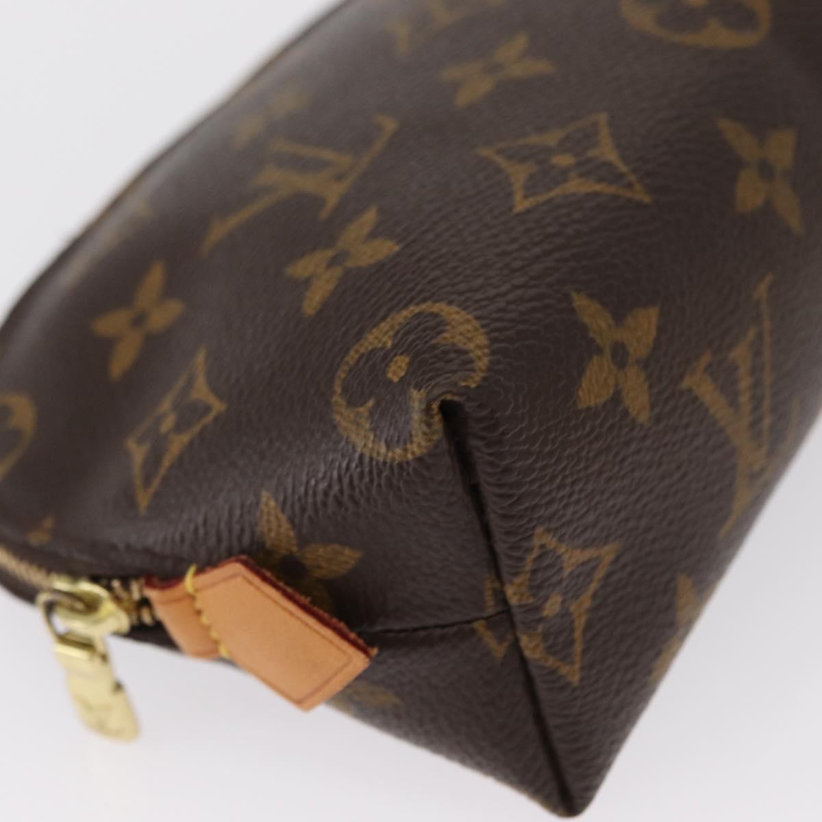 LOUIS VUITTON Monogram Pochette Cosmetic PM Pouch M43998 LV Auth 164540