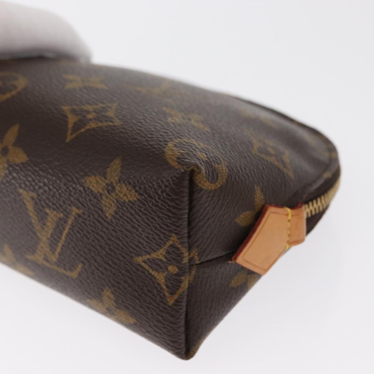 LOUIS VUITTON Monogram Pochette Cosmetic PM Pouch M43998 LV Auth 164540