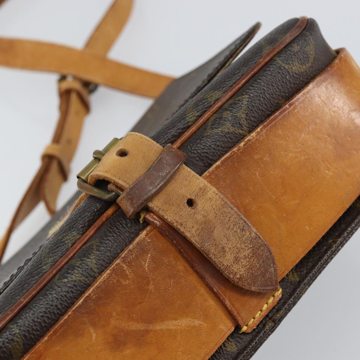 LOUIS VUITTON Monogram Cartouchiere MM Shoulder Bag M51253 LV Auth 164545