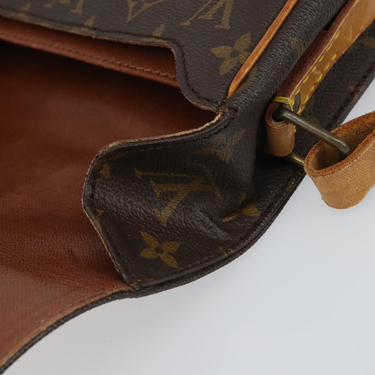 LOUIS VUITTON Monogram Cartouchiere MM Shoulder Bag M51253 LV Auth 164545
