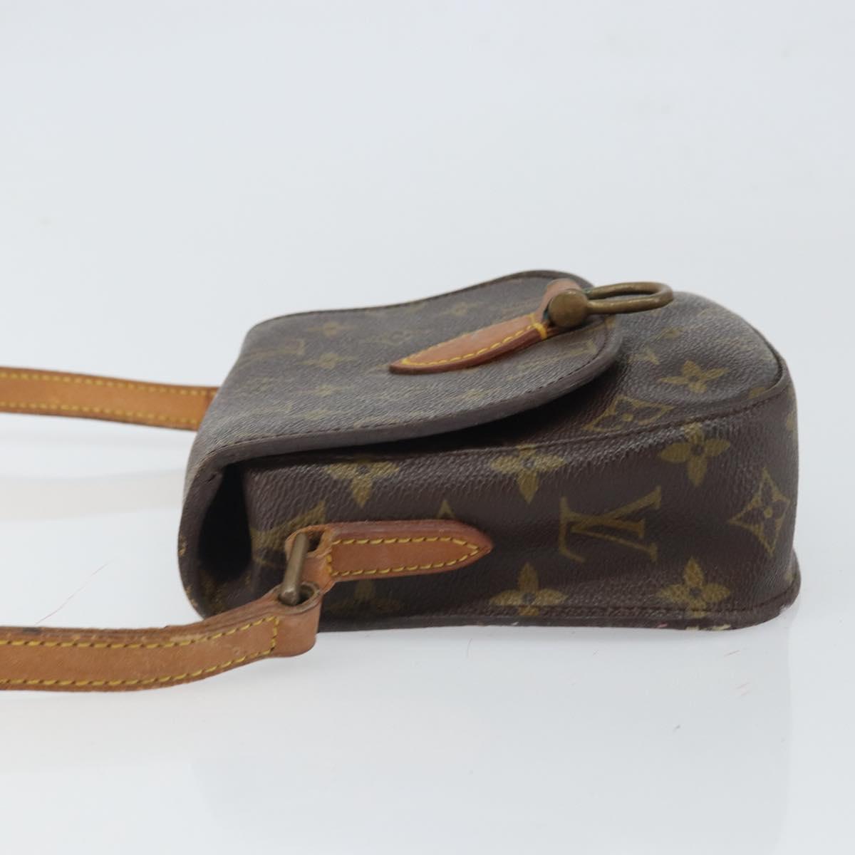 LOUIS VUITTON Monogram Saint Cloud PM Shoulder Bag M51244 LV Auth 164547
