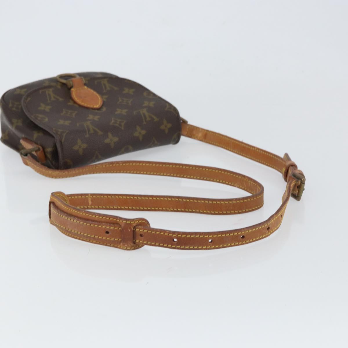 LOUIS VUITTON Monogram Saint Cloud PM Shoulder Bag M51244 LV Auth 164547