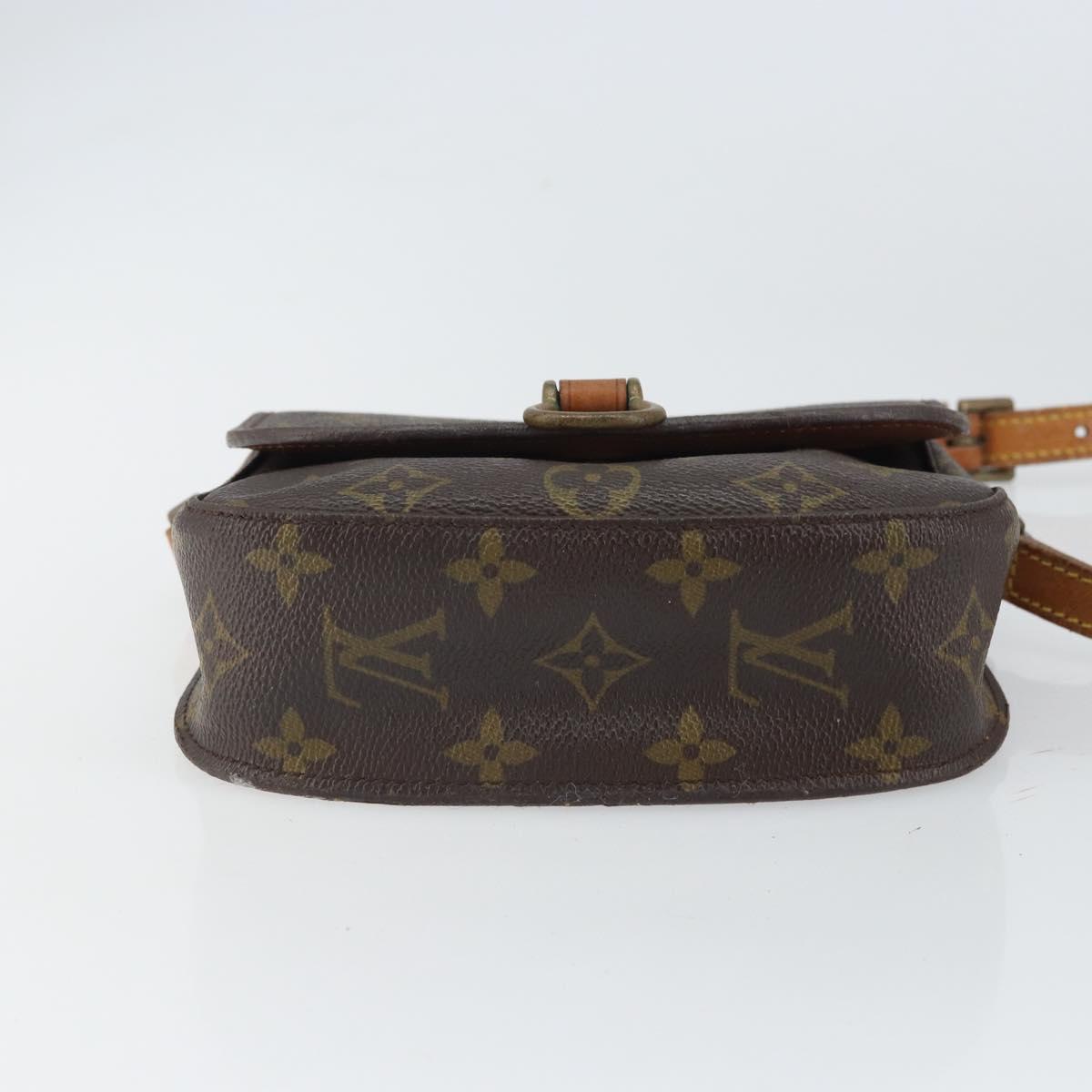 LOUIS VUITTON Monogram Saint Cloud PM Shoulder Bag M51244 LV Auth 164547