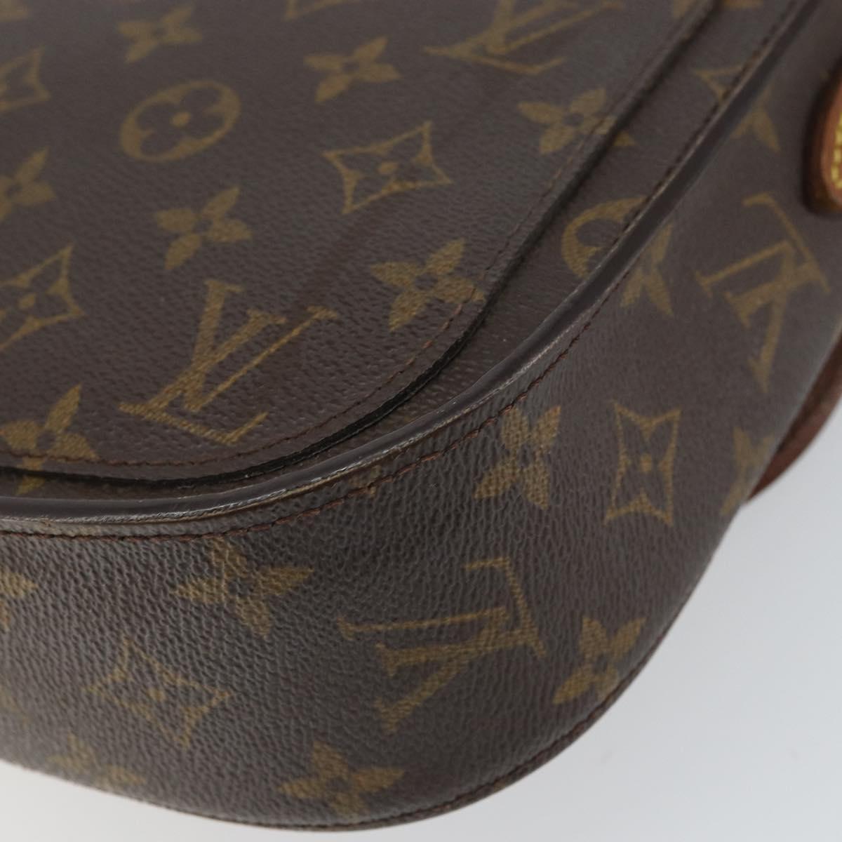 LOUIS VUITTON Monogram Saint Cloud GM Shoulder Bag M51242 LV Auth 164548