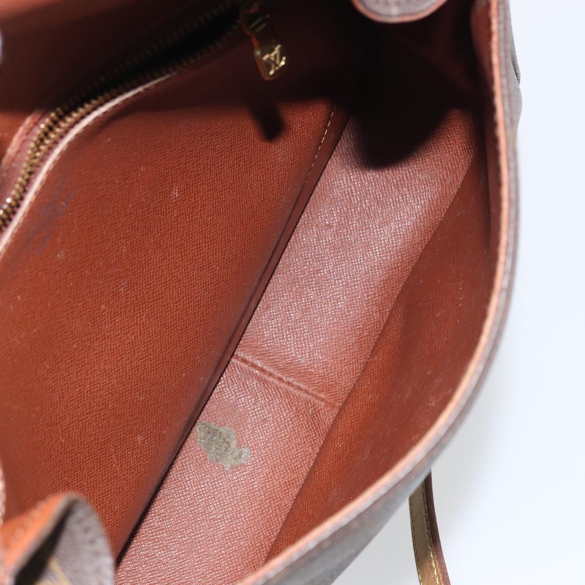 LOUIS VUITTON Monogram Saint Cloud GM Shoulder Bag M51242 LV Auth 164548