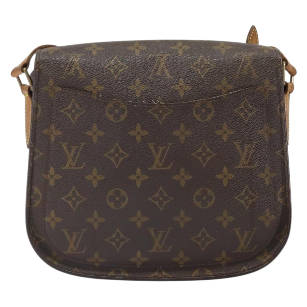 LOUIS VUITTON Monogram Saint Cloud GM Shoulder Bag M51242 LV Auth 164548