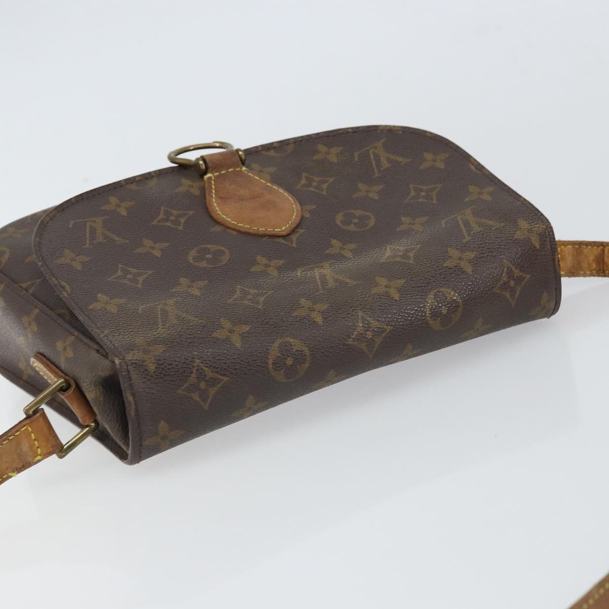LOUIS VUITTON Monogram Saint Cloud GM Shoulder Bag M51242 LV Auth 164548