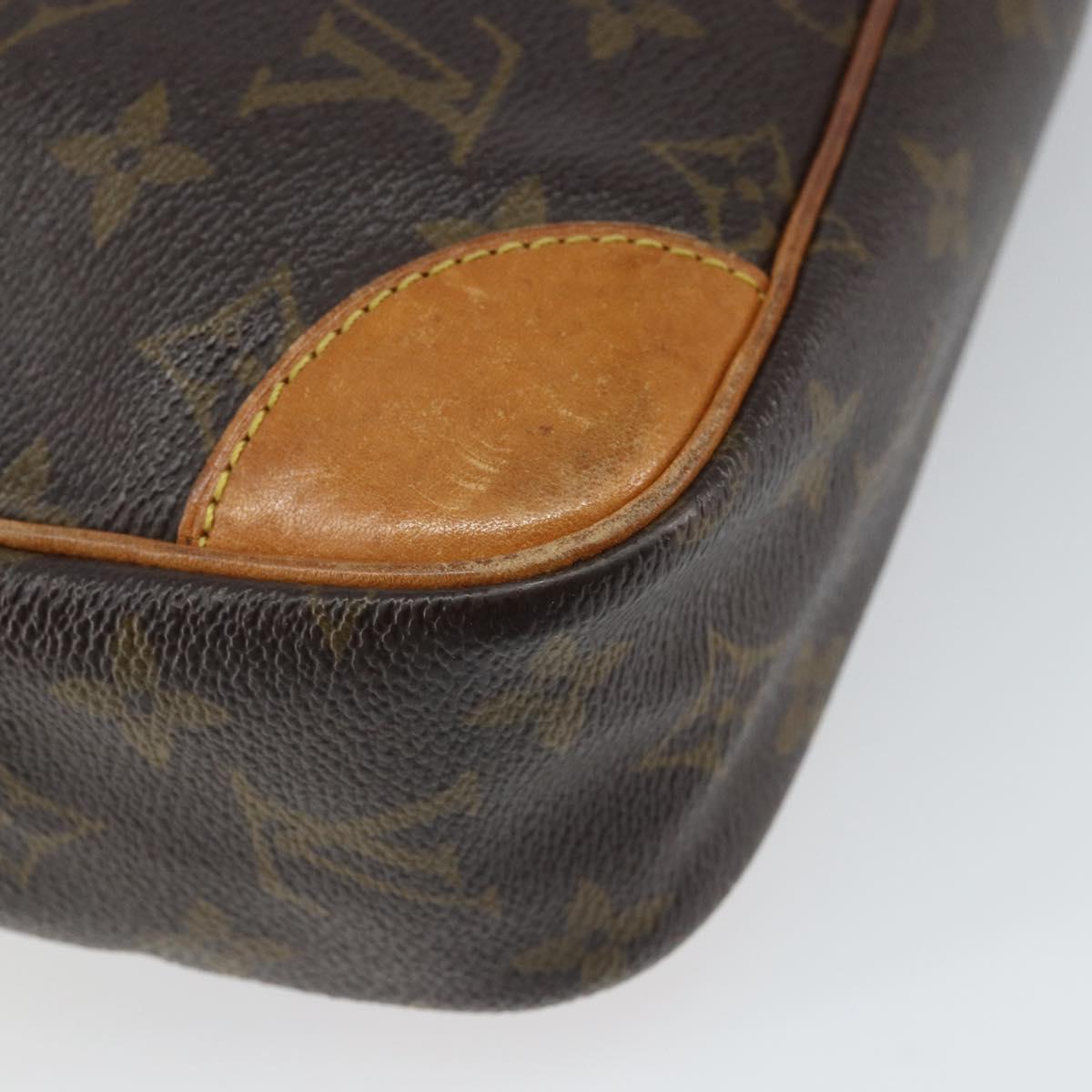 LOUIS VUITTON Monogram Compiegne 28 Clutch Bag M51845 LV Auth 164550
