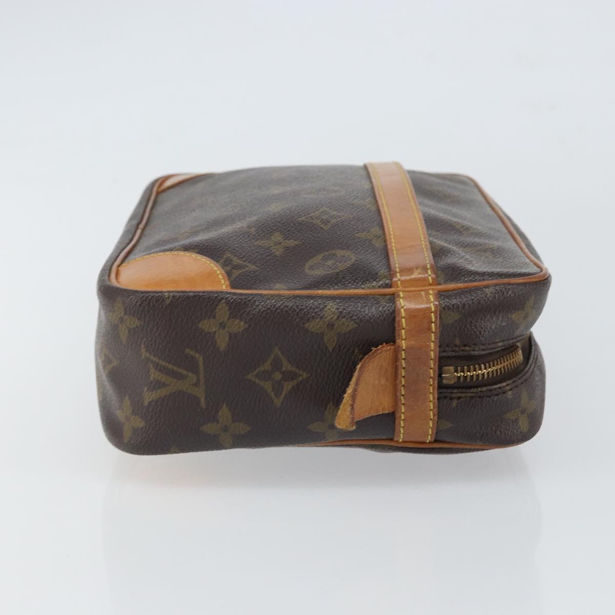 LOUIS VUITTON Monogram Compiegne 28 Clutch Bag M51845 LV Auth 164550