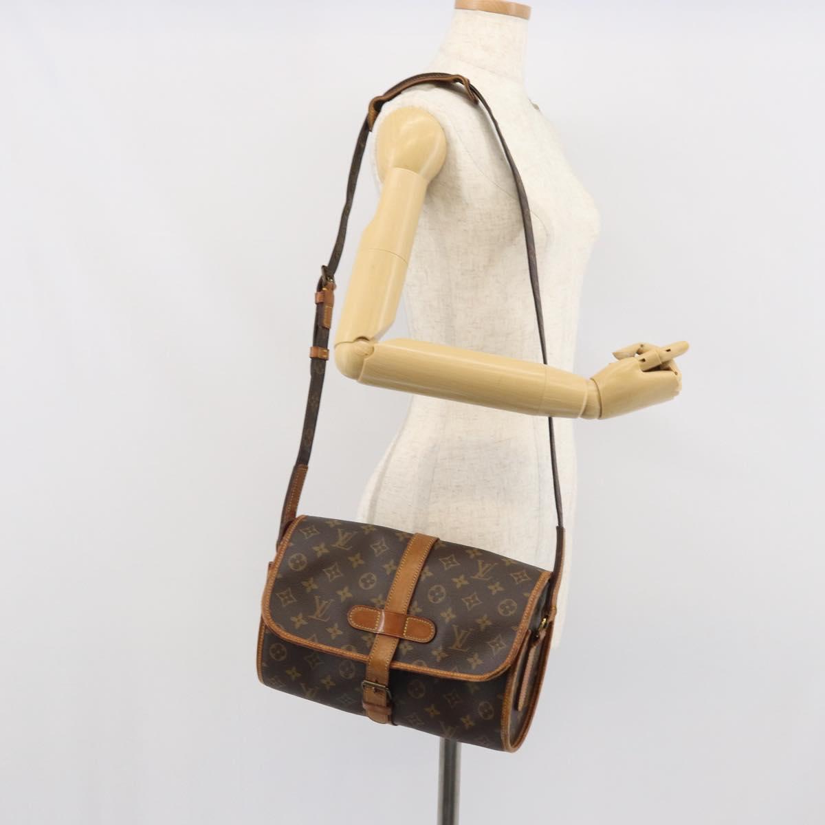 LOUIS VUITTON Monogram Marne Shoulder Bag M51369 LV Auth 164560