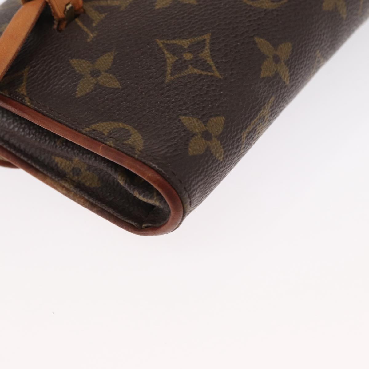 LOUIS VUITTON Monogram Pochette Florentine Waist bag M51855 LV Auth 164566