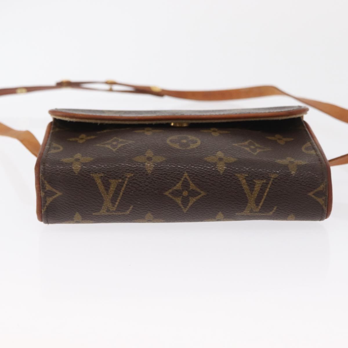 LOUIS VUITTON Monogram Pochette Florentine Waist bag M51855 LV Auth 164566