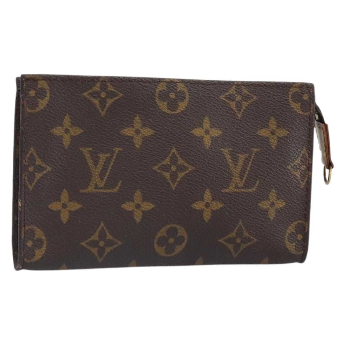 LOUIS VUITTON Monogram Bucket PM Accessory Pouch LV Auth 164568