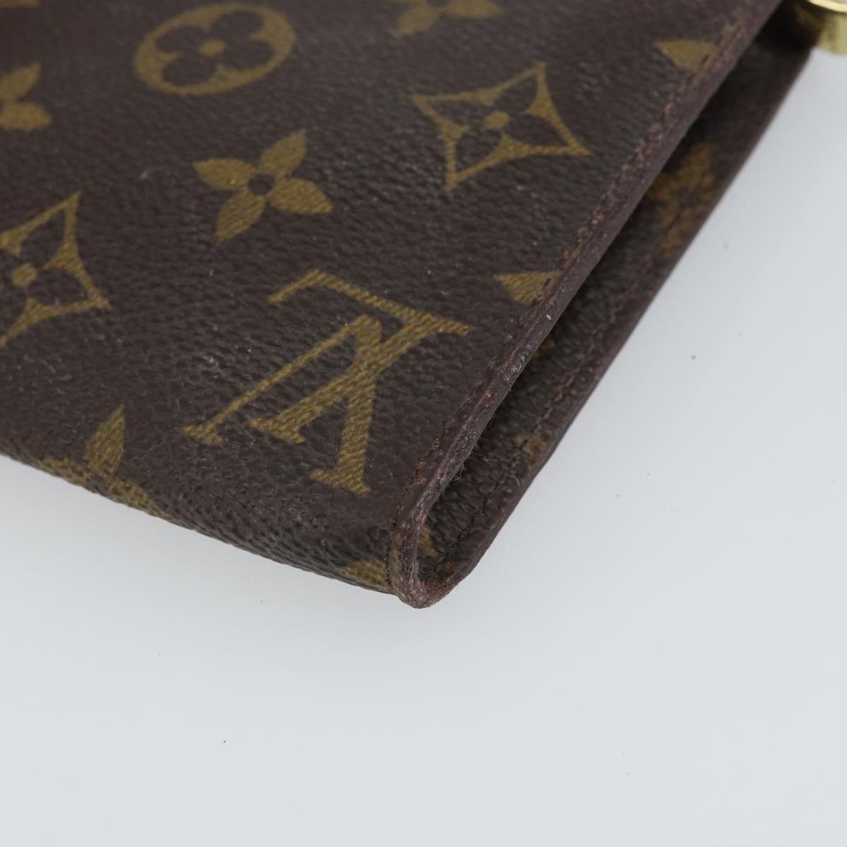 LOUIS VUITTON Monogram Bucket GM Accessory Pouch LV Auth 164569