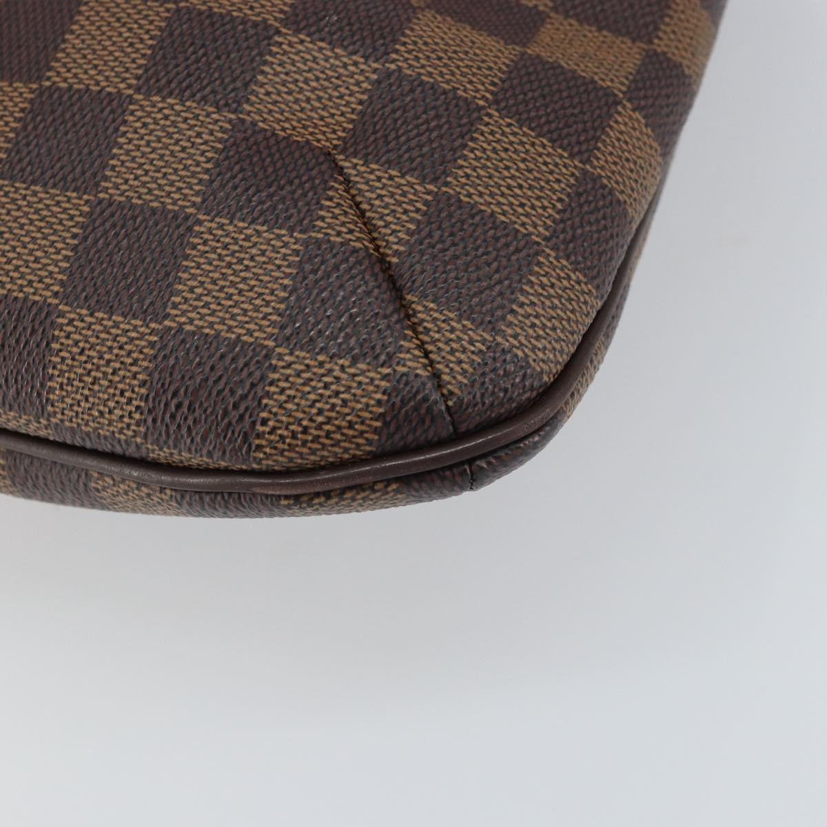 LOUIS VUITTON Damier Ebene Bloomsbury PM Shoulder Bag N42251 LV Auth 164573