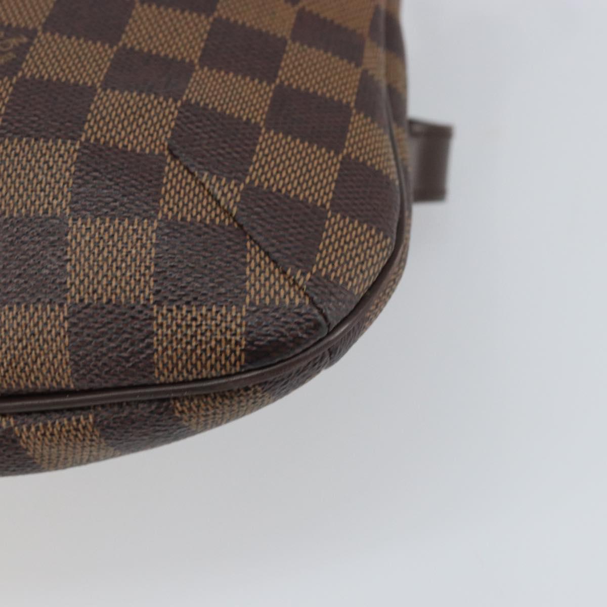 LOUIS VUITTON Damier Ebene Bloomsbury PM Shoulder Bag N42251 LV Auth 164573