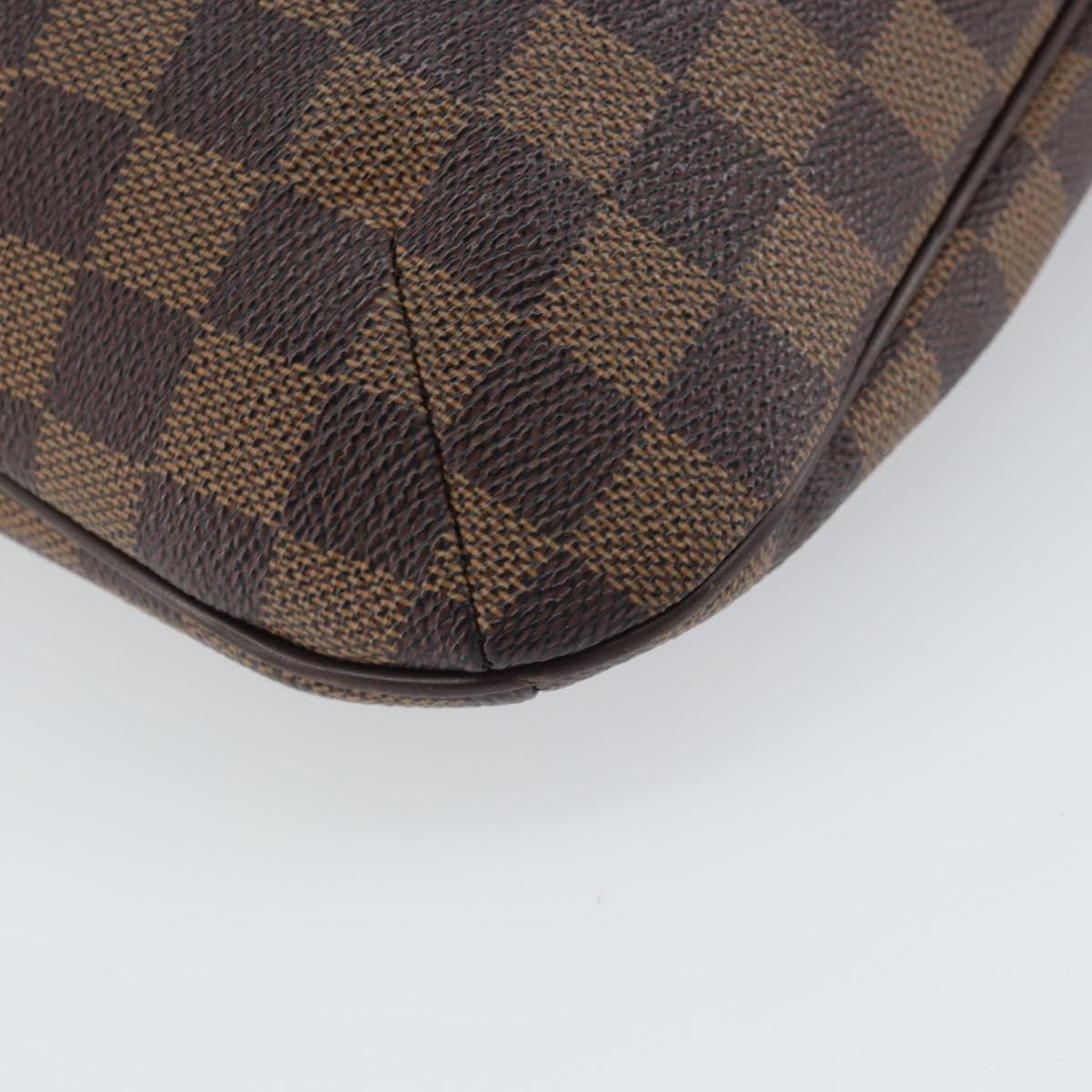 LOUIS VUITTON Damier Ebene Bloomsbury PM Shoulder Bag N42251 LV Auth 164573