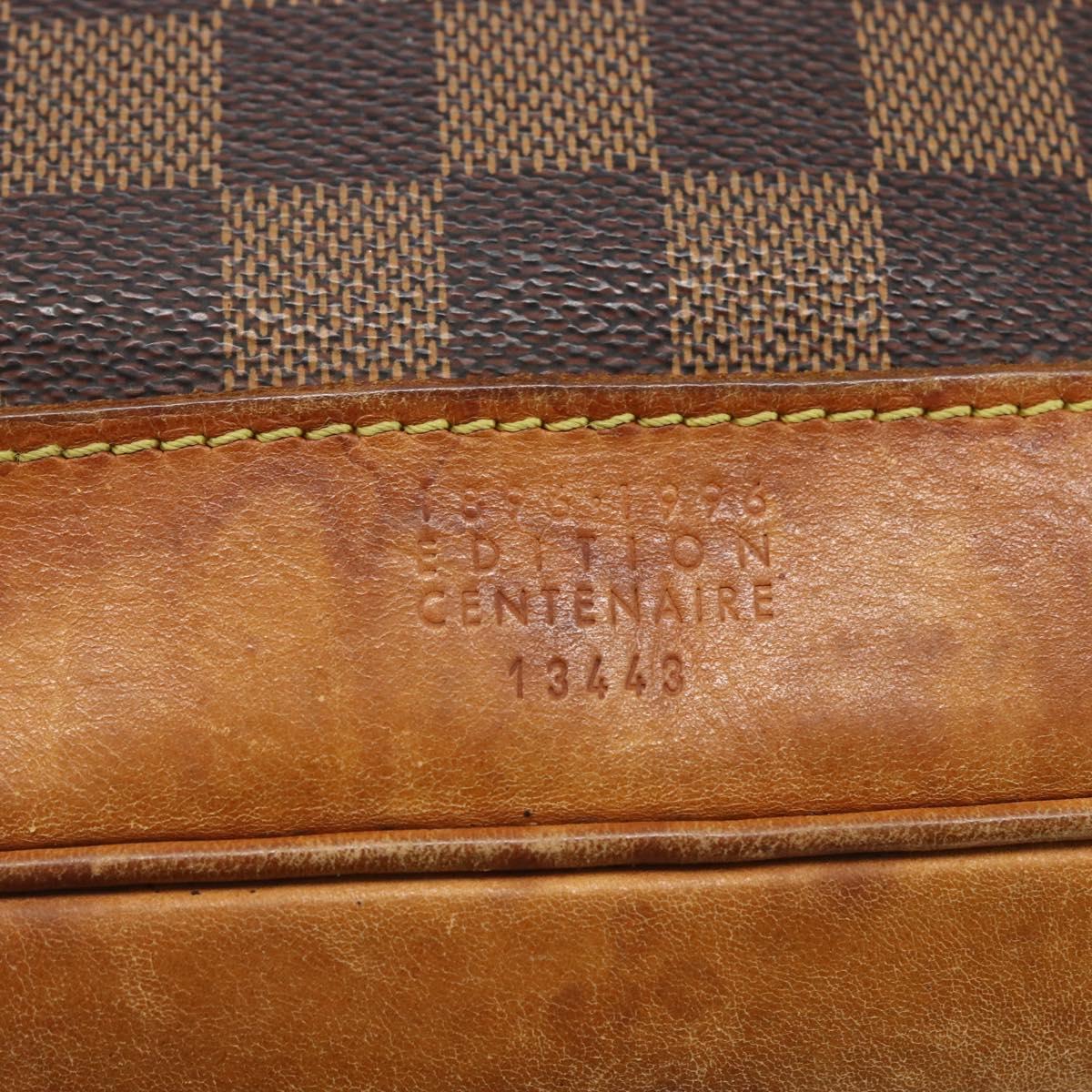 LOUIS VUITTON Damier Ebene Arlucan Backpack N99038 LV Auth 164574