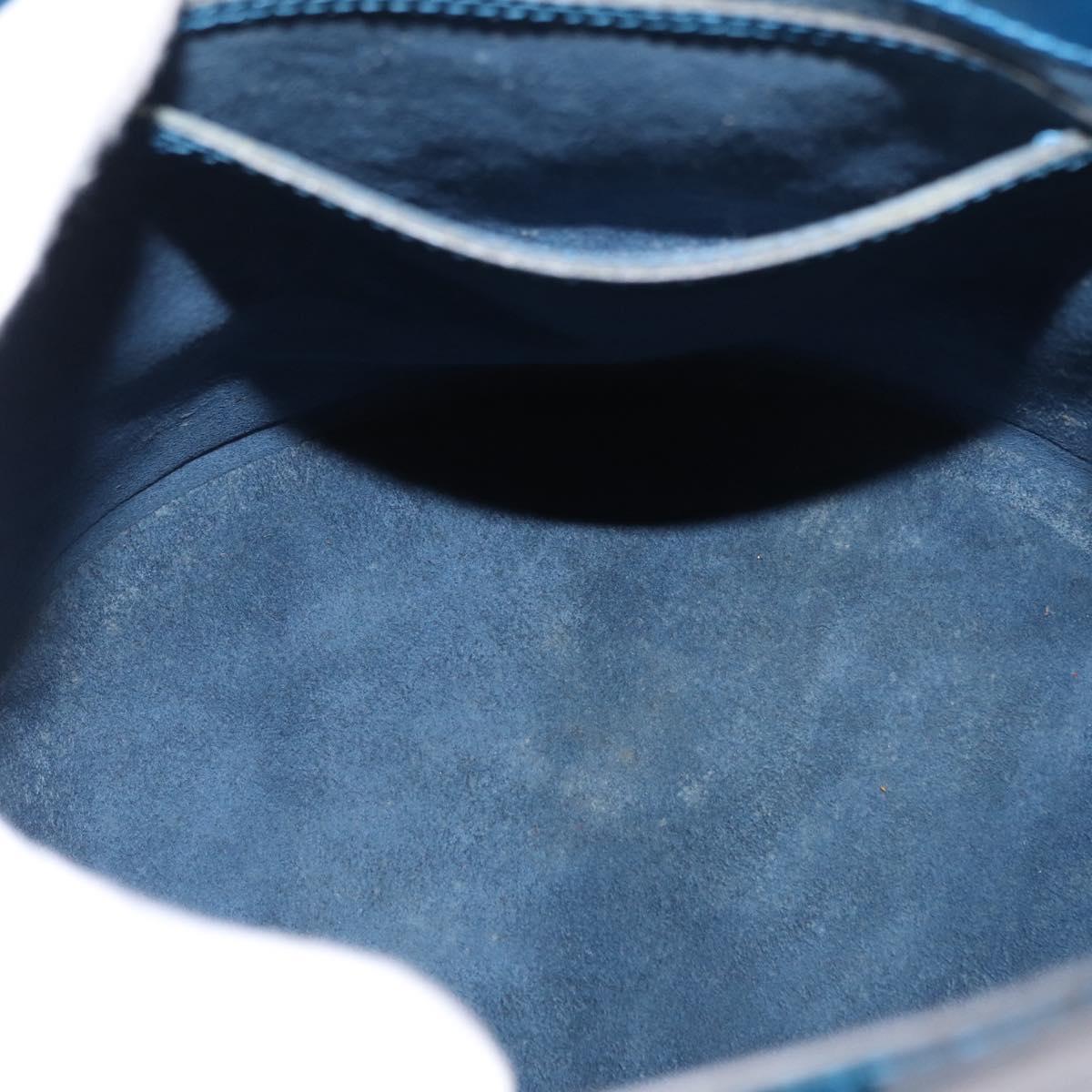 LOUIS VUITTON Epi Cluny Shoulder Bag Blue M52255 LV Auth 164580