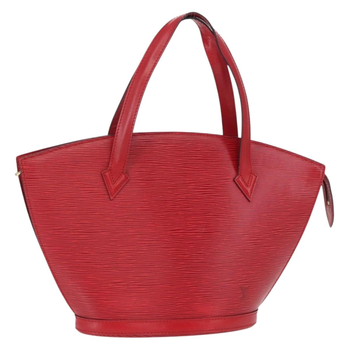 LOUIS VUITTON Epi Saint Jacques Shoulder Bag Red M52277 LV Auth 164590