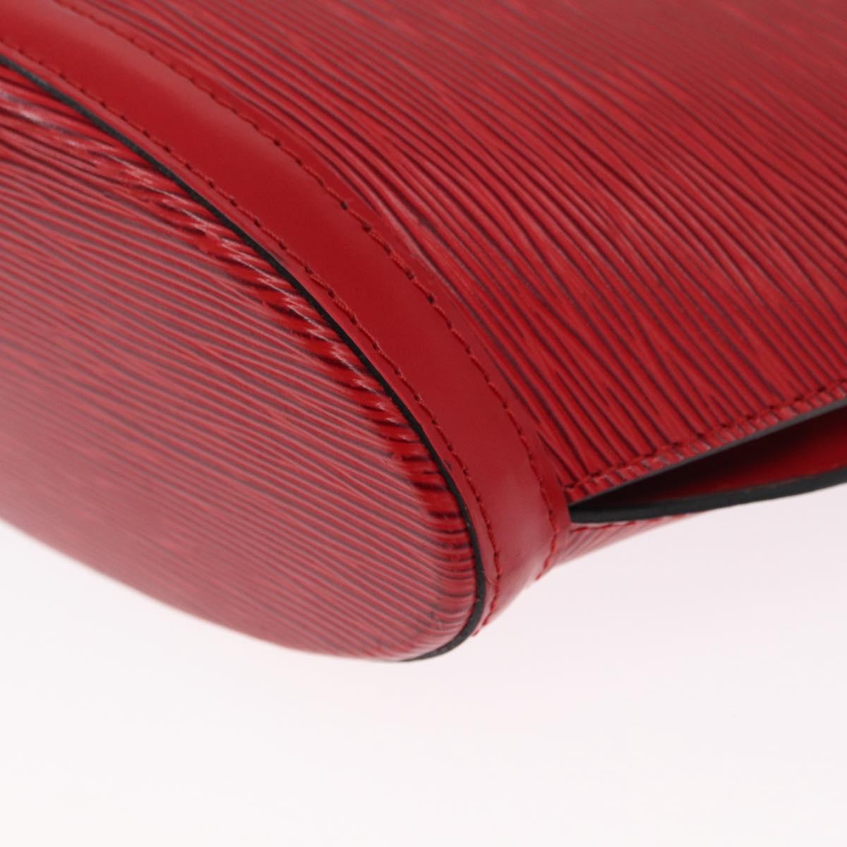 LOUIS VUITTON Epi Saint Jacques Shoulder Bag Red M52277 LV Auth 164590