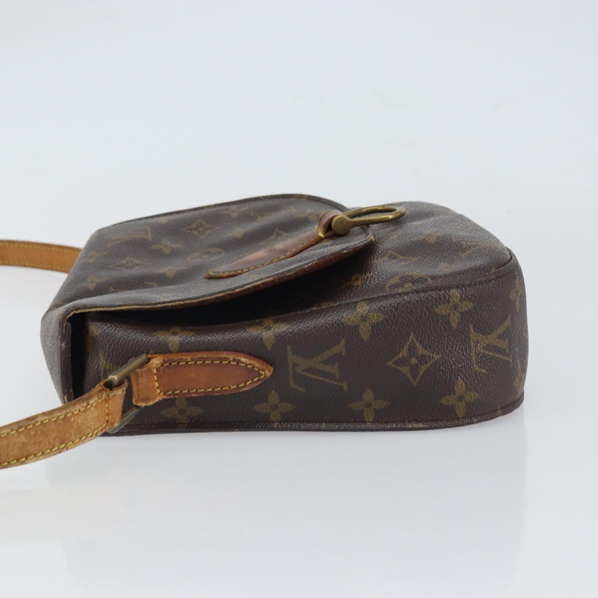 LOUIS VUITTON Monogram Saint Cloud GM Shoulder Bag M51242 LV Auth 164599