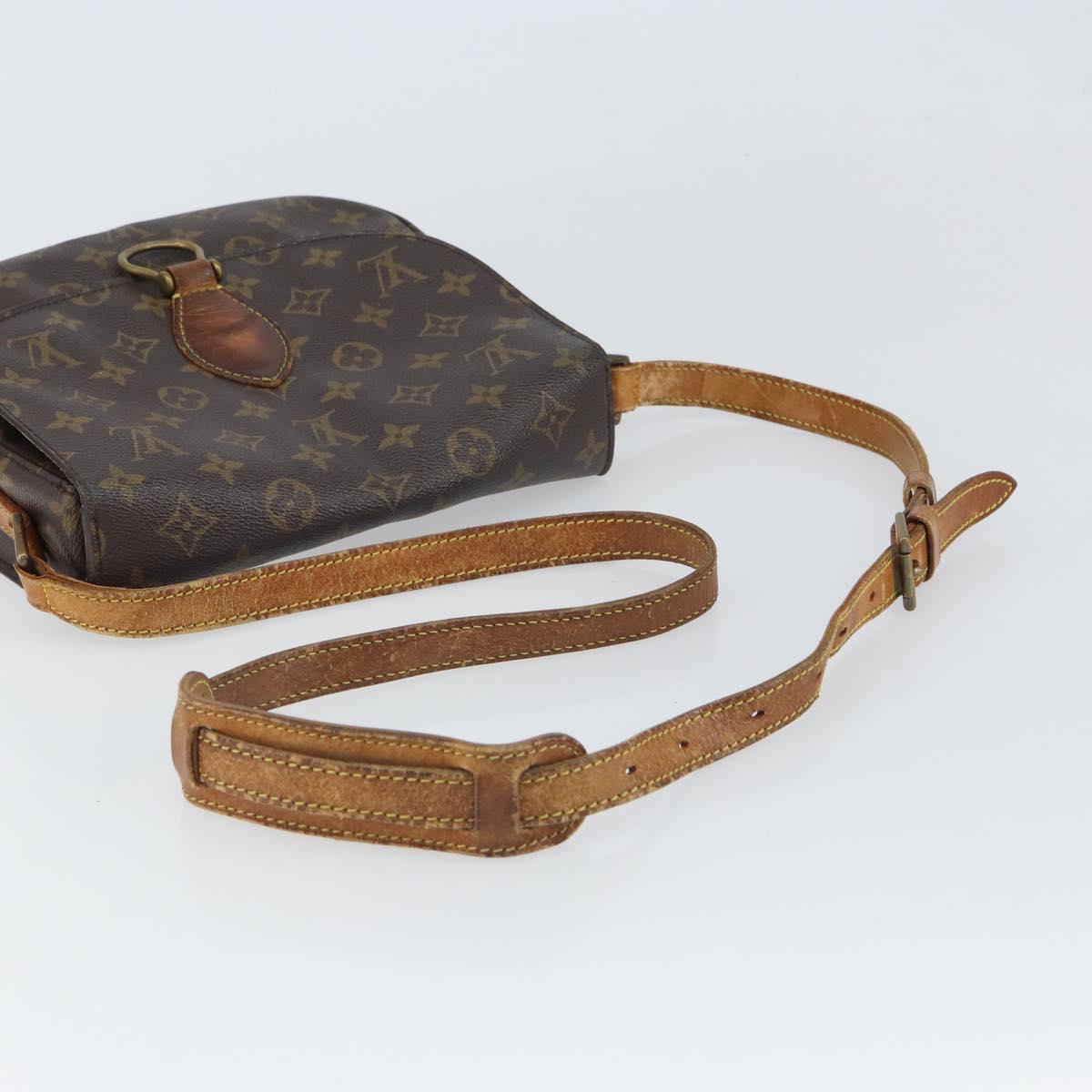 LOUIS VUITTON Monogram Saint Cloud GM Shoulder Bag M51242 LV Auth 164599