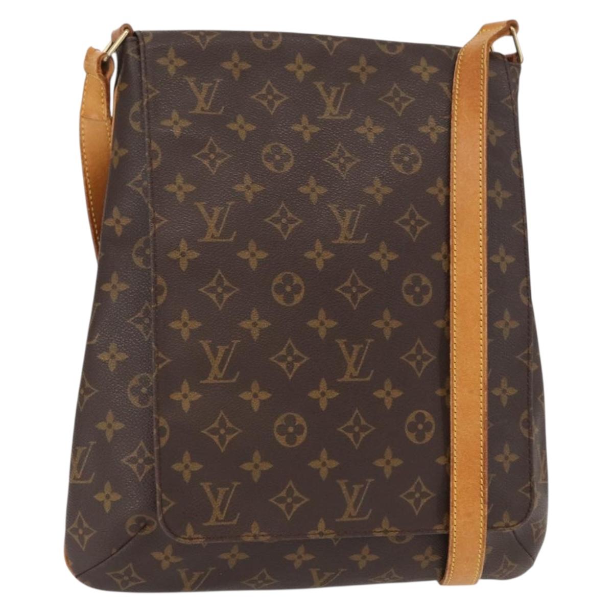 LOUIS VUITTON Monogram Musette Shoulder Bag M51256 LV Auth 164605