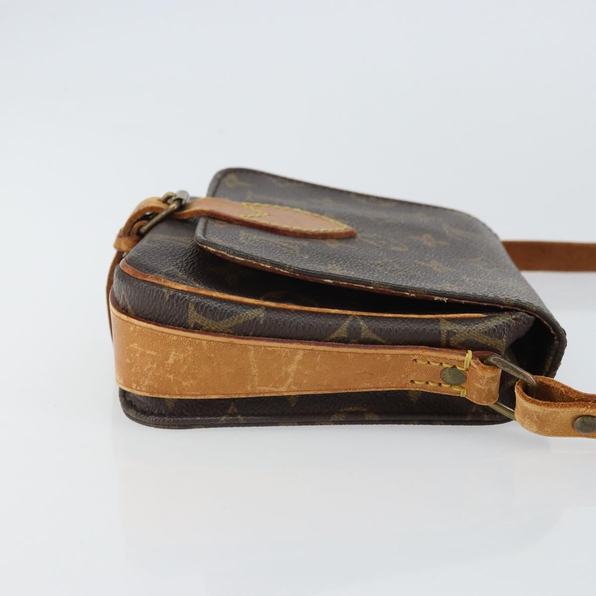 LOUIS VUITTON Monogram Cartouchiere PM Shoulder Bag M51254 LV Auth 164610