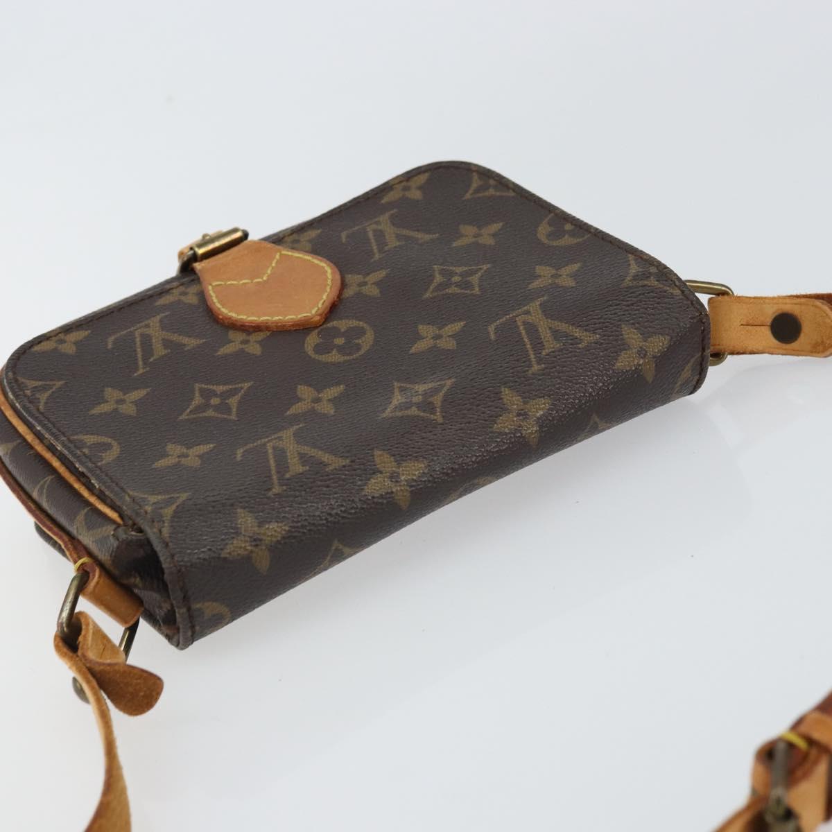 LOUIS VUITTON Monogram Cartouchiere PM Shoulder Bag M51254 LV Auth 164610