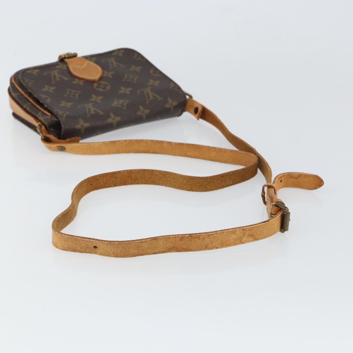 LOUIS VUITTON Monogram Cartouchiere PM Shoulder Bag M51254 LV Auth 164610