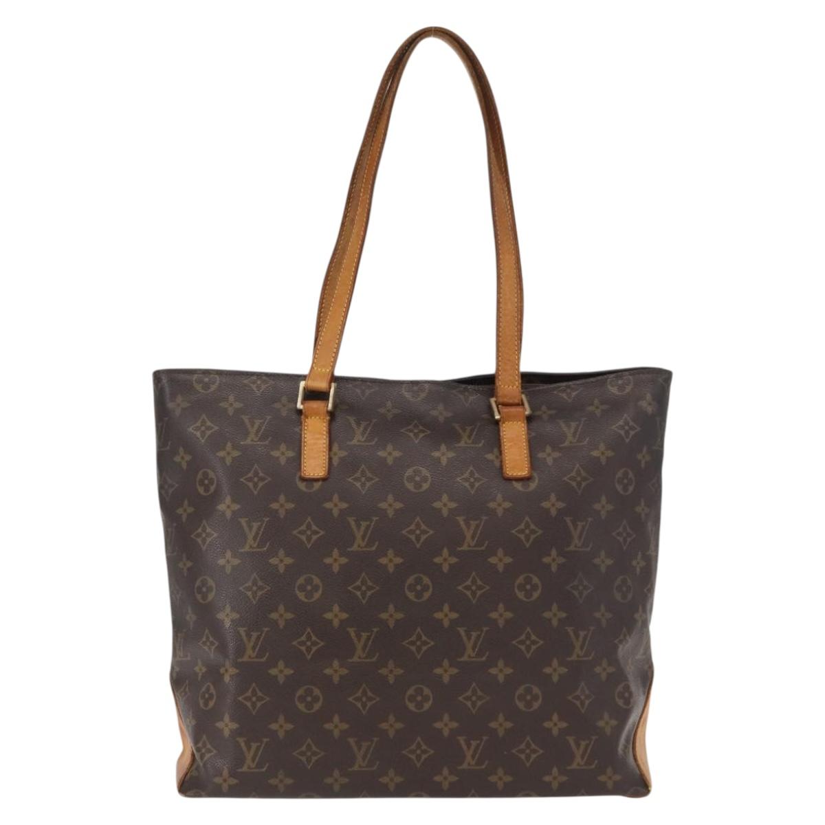 LOUIS VUITTON Monogram Cabas Mezzo Tote Bag M51151 LV Auth 164611