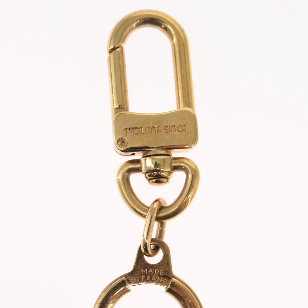 LOUIS VUITTON Anneau Cles Key Holder metal Gold Tone M62698 LV Auth 164631