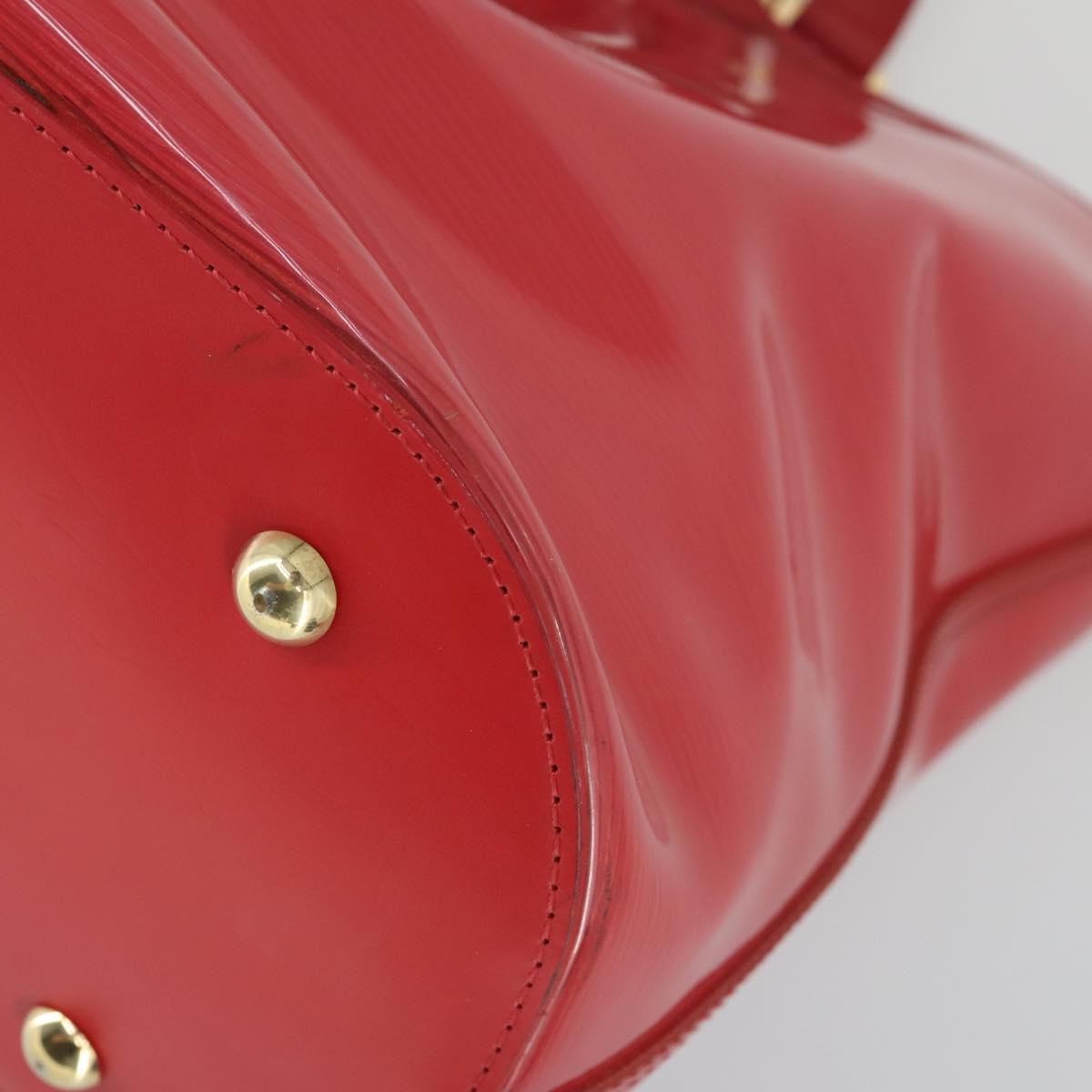 LOUIS VUITTON Epi Plage Lagoon bay Tote Bag Red M92150 LV Auth 164675