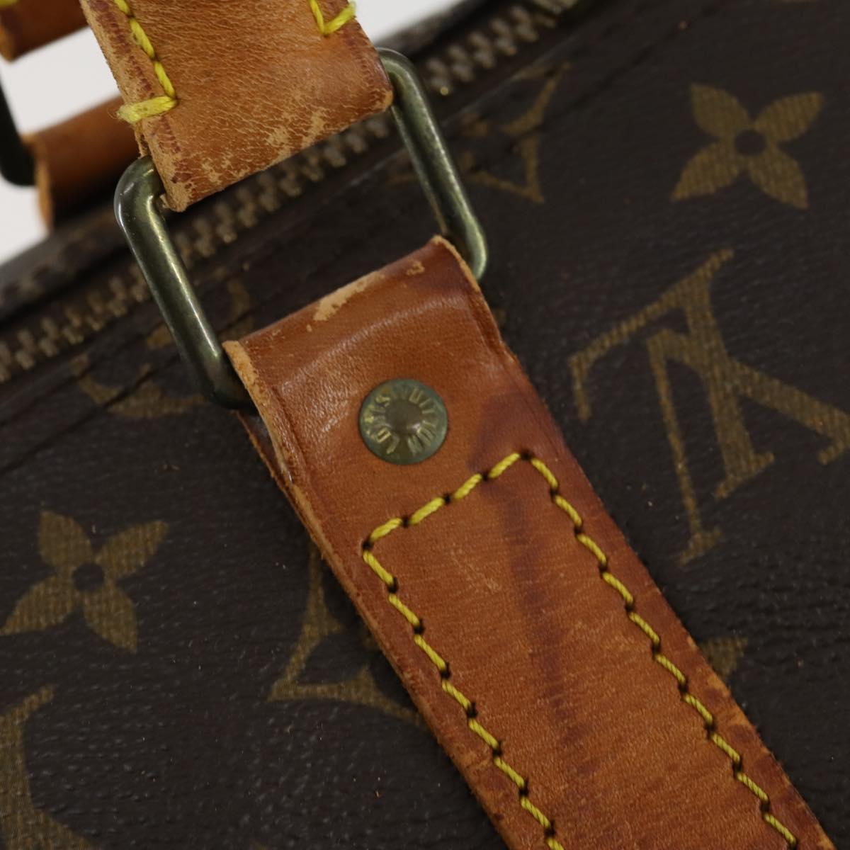 LOUIS VUITTON Monogram Keepall 50 Boston Bag M41426 LV Auth 164682