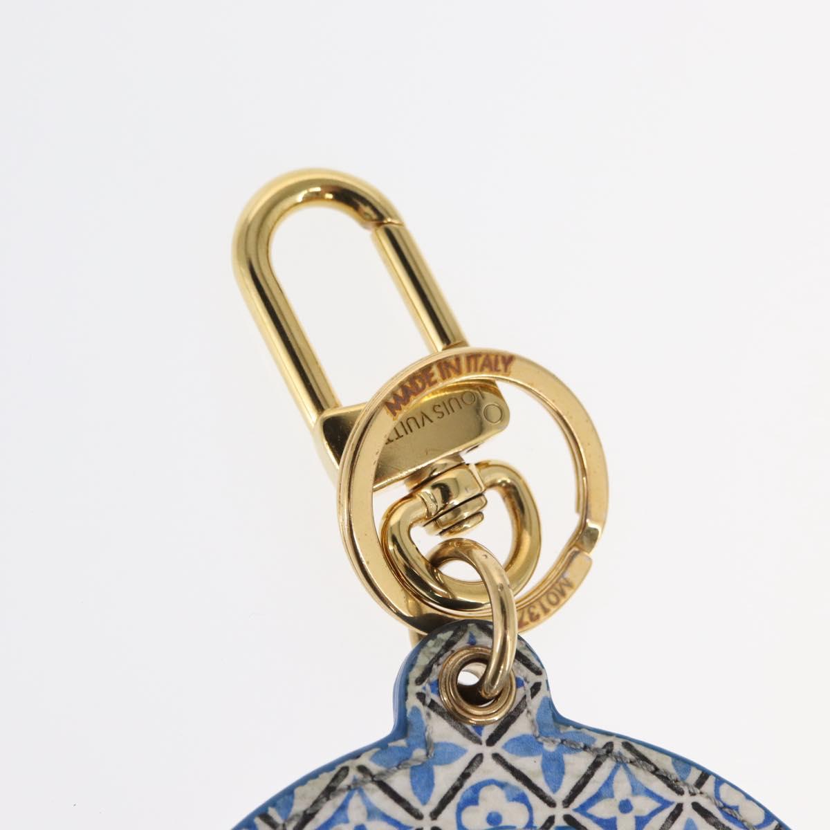 LOUIS VUITTON Monogram Watercolor Pocket Mirror Charm White M01375 Auth 164685M