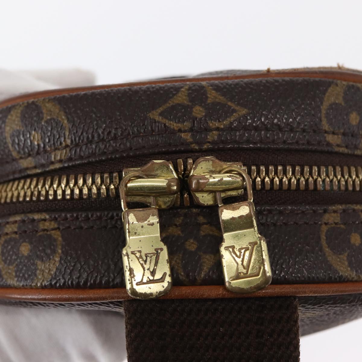 LOUIS VUITTON Monogram Pochette Gange Shoulder Bag M51870 LV Auth 164689