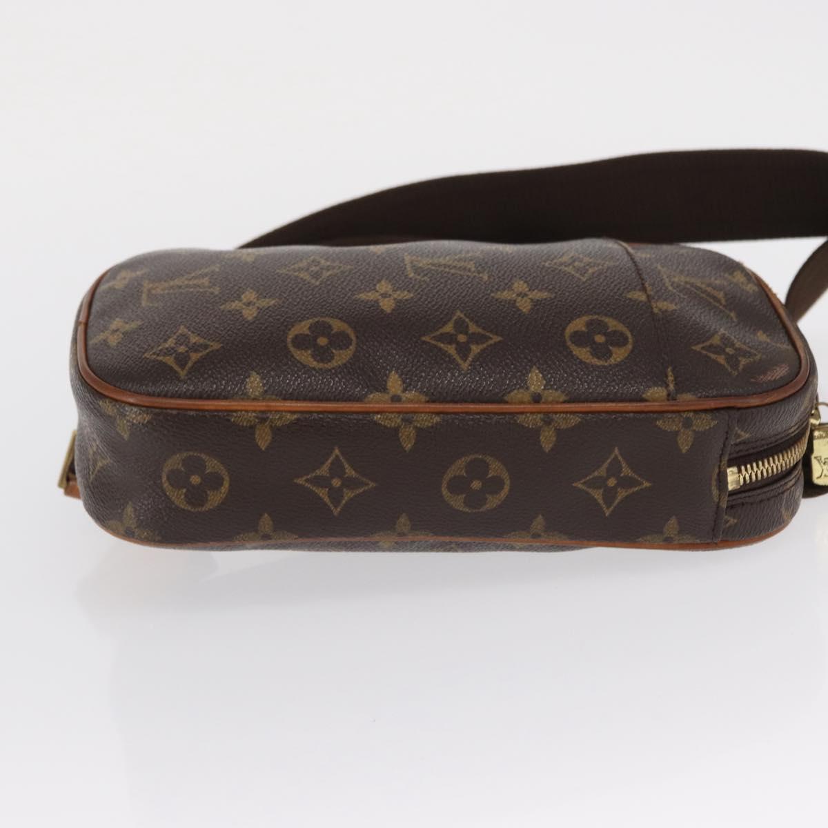 LOUIS VUITTON Monogram Pochette Gange Shoulder Bag M51870 LV Auth 164689
