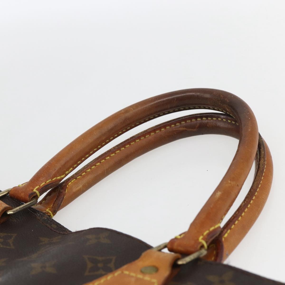 LOUIS VUITTON Monogram Sac Plat Hand Bag M51140 LV Auth 164715