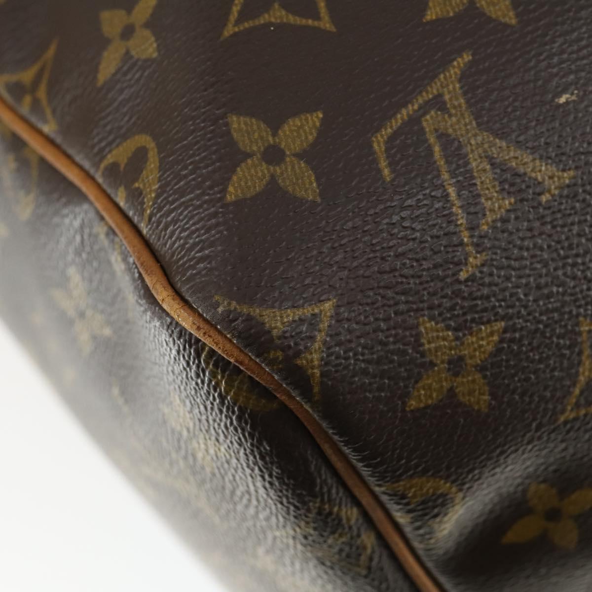 LOUIS VUITTON Monogram Keepall 55 Boston Bag M41424 LV Auth 164765