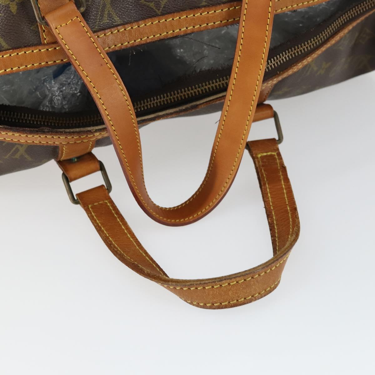 LOUIS VUITTON Monogram Sac Souple 45 Boston Bag M41624 LV Auth 164767