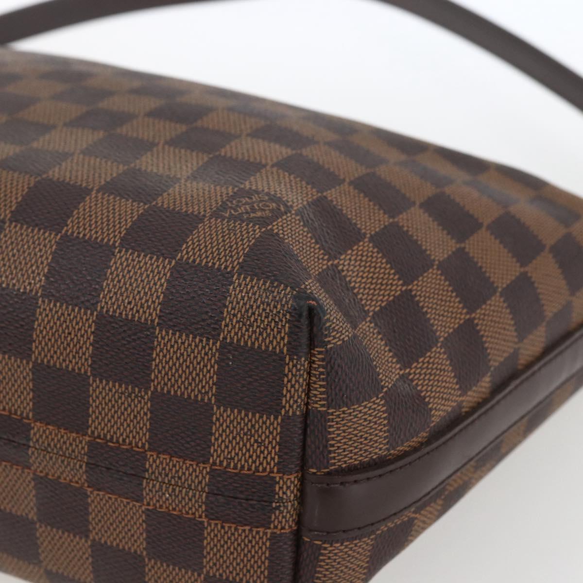 LOUIS VUITTON Damier Ebene Illovo MM Shoulder Bag N51995 LV Auth 164776